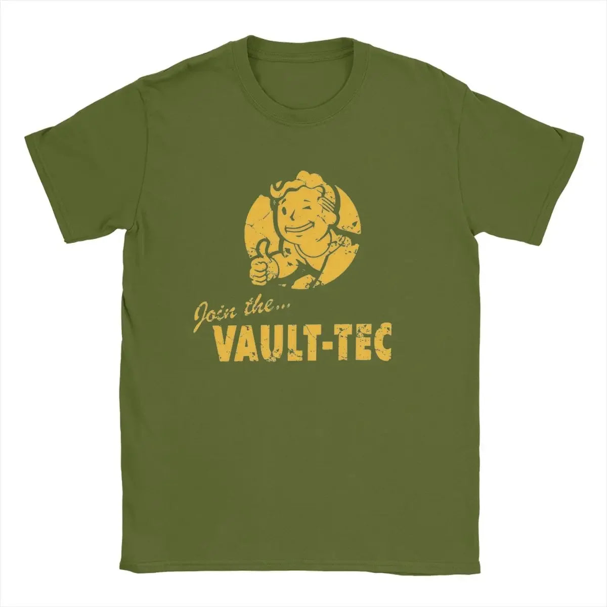 Vaults Tec Fallouts Fashion 100% Cotton tshirt