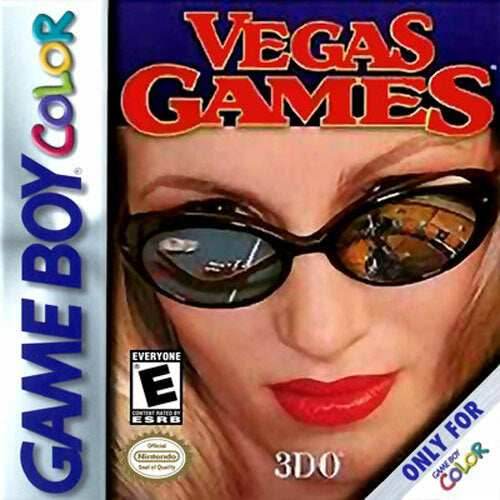 Vegas Games (Gameboy Color) - Game Manual Only