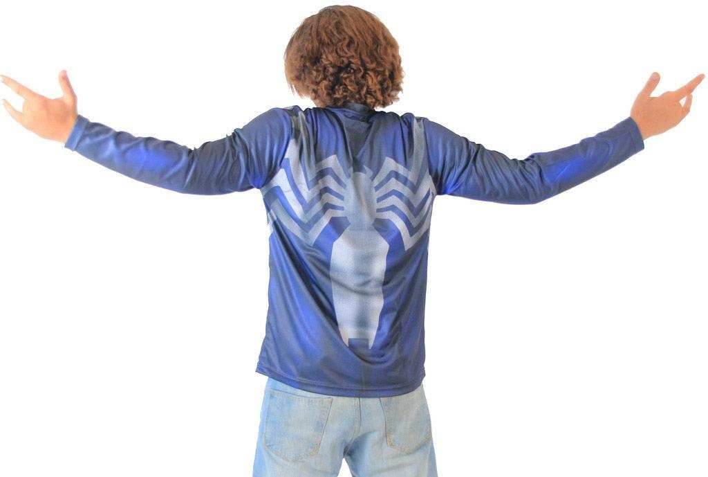 Venom Symbiote Sublimated Adult LONG SLEEVE Costume T-Shirt - S