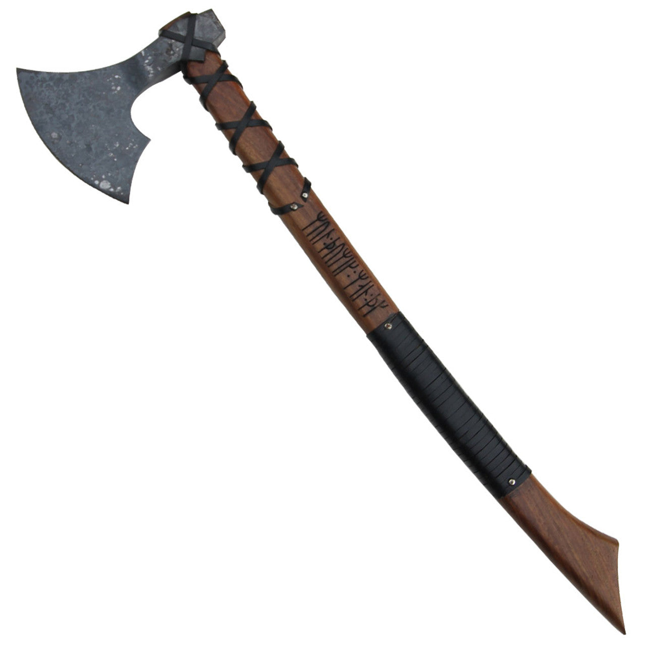 Viking Battle Ready Wolf Heathen War Axe