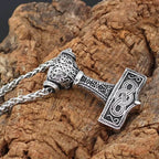 Vikings Mjölnir Stainless Steel Necklace - 