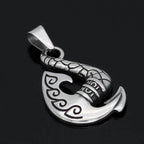Vikings Axe Stainless Steel Necklace - 