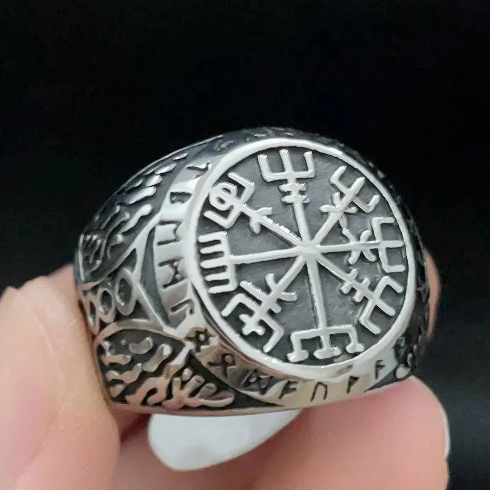 Viking Men Rings Stainless Steel