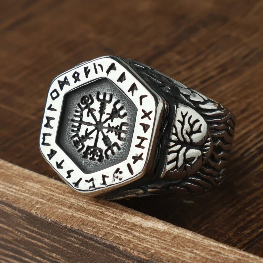 Viking Men Rings Stainless Steel