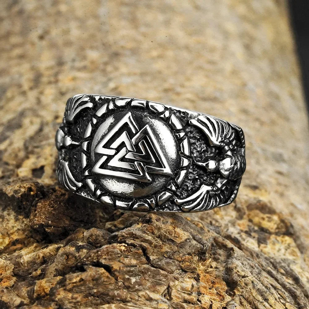 Viking Men Rings Stainless Steel