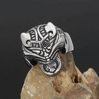 Vikings Bear Stainless Steel Ring - 9