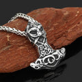 Viking Mjolnir Thor's Hammer Necklace - 