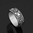 Viking Wolf Paw Ring - 9