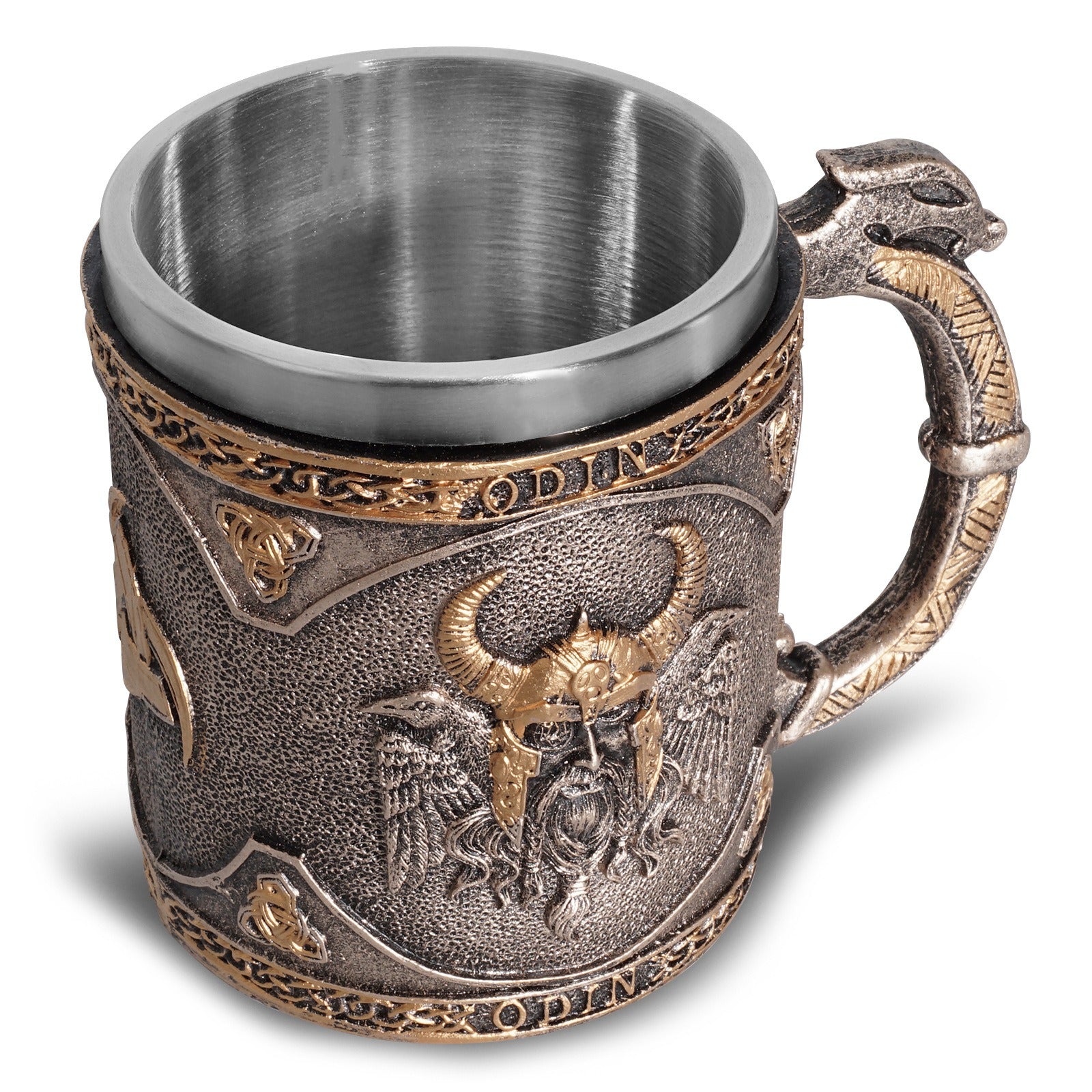 Viking Wine Cup Resin Skull Head Cup