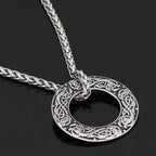 Viking Jörmungandr Necklace - Metal Chain / 60 CM / 24 IN