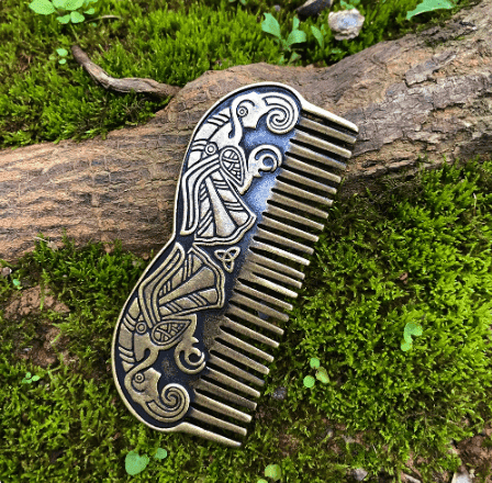 Vikings Odin's Ravens Beard Comb - 