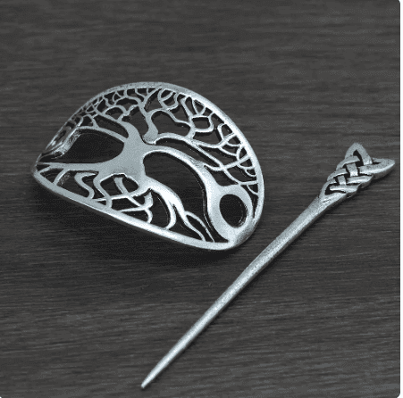 Vikings Yggdrasill Woman Hair Clip - 