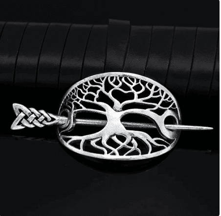 Vikings Yggdrasill Woman Hair Clip - 