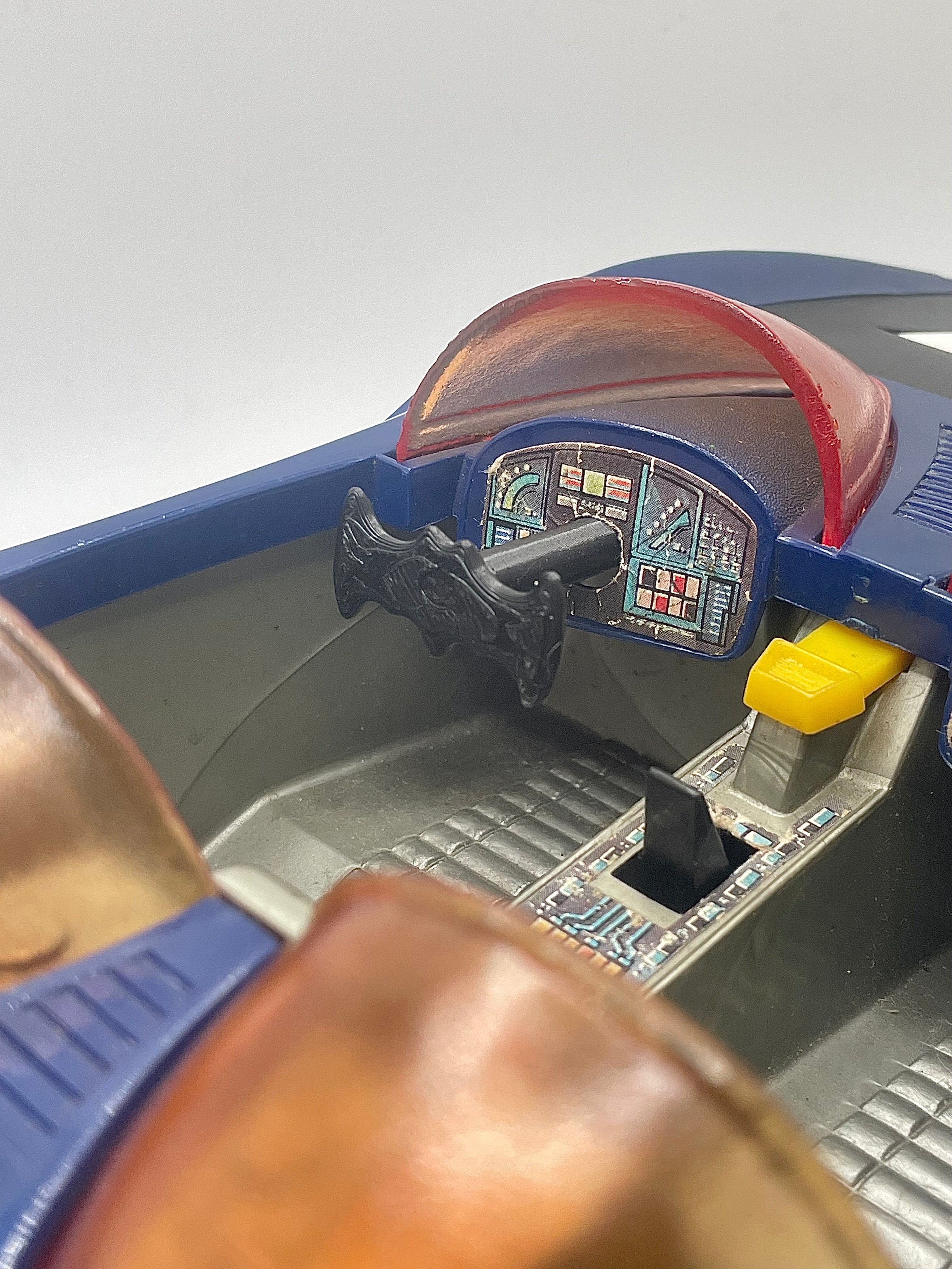 Vintage Kenner DC Super Powers Batmobile Windshield Set 1984 Repro Part Batman