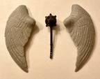 Vintage Kenner DC Super Powers Hawkman Wings & Mace 1984 Repro Part 1985 1986