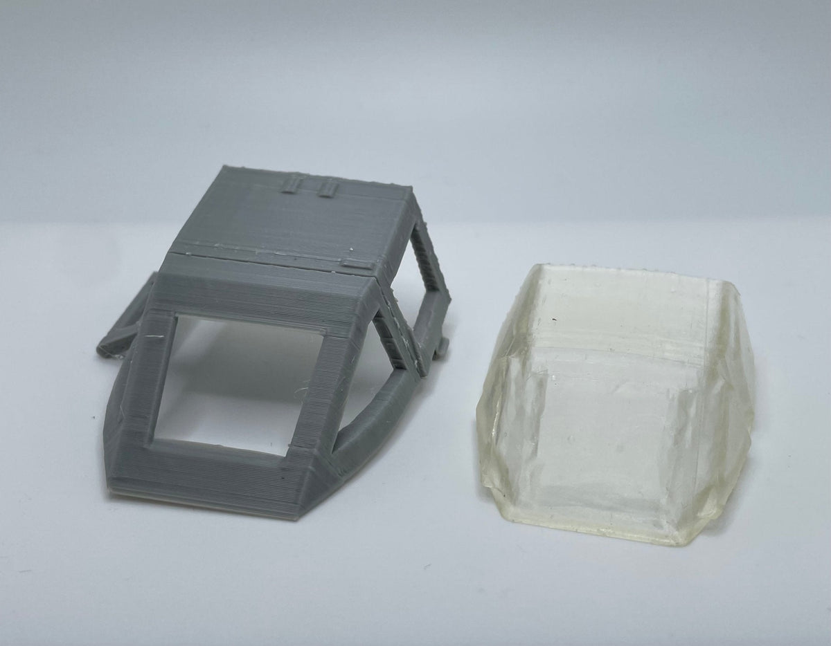 VINTAGE KENNER STAR WARS Y Wing Canopy & Glass Replacement Part REPRO 1983
