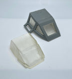 VINTAGE KENNER STAR WARS Y Wing Glass ONLY Replacement Part REPRO 1983 Hasbro