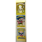 Vintage 1980s Trash Can Tots Complete Series Stickers 🗑️ NOS Vending Set, 10 Strips / 30 Characters