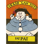 Vintage 1980s Trash Can Tots Complete Series Stickers 🗑️ NOS Vending Set, 10 Strips / 30 Characters