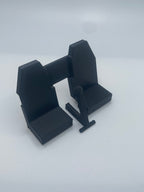 Vintage Star Wars Kenner 1978 Land Speeder Seat & Gear Shift Repro Parts Hasbro
