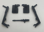 Vintage Star Wars Kenner 1983 Speeder Bike Handle Bar Flaps Gun 3d Printed Parts