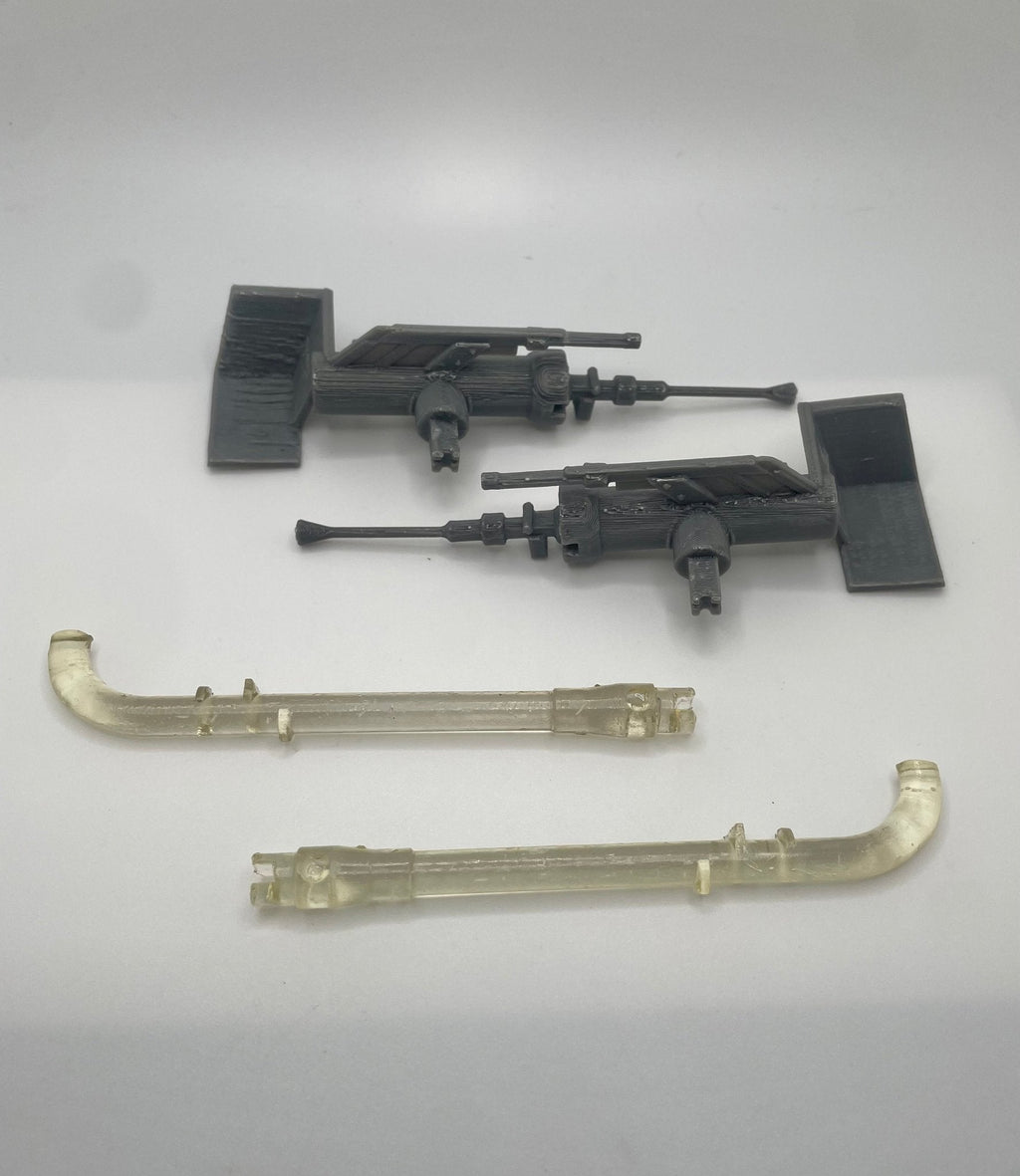 Vintage Star Wars Kenner AT-AT Imperial Walker Nose Guns & Cannons Repro Part 1981
