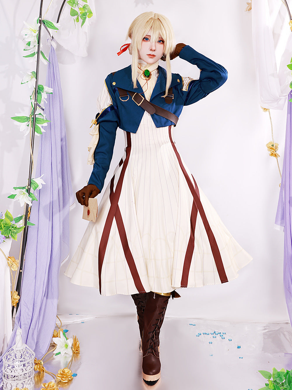 Violet Eternal Garden Violet cosplay costume game anime cosplay costume  C-suit matching shoes