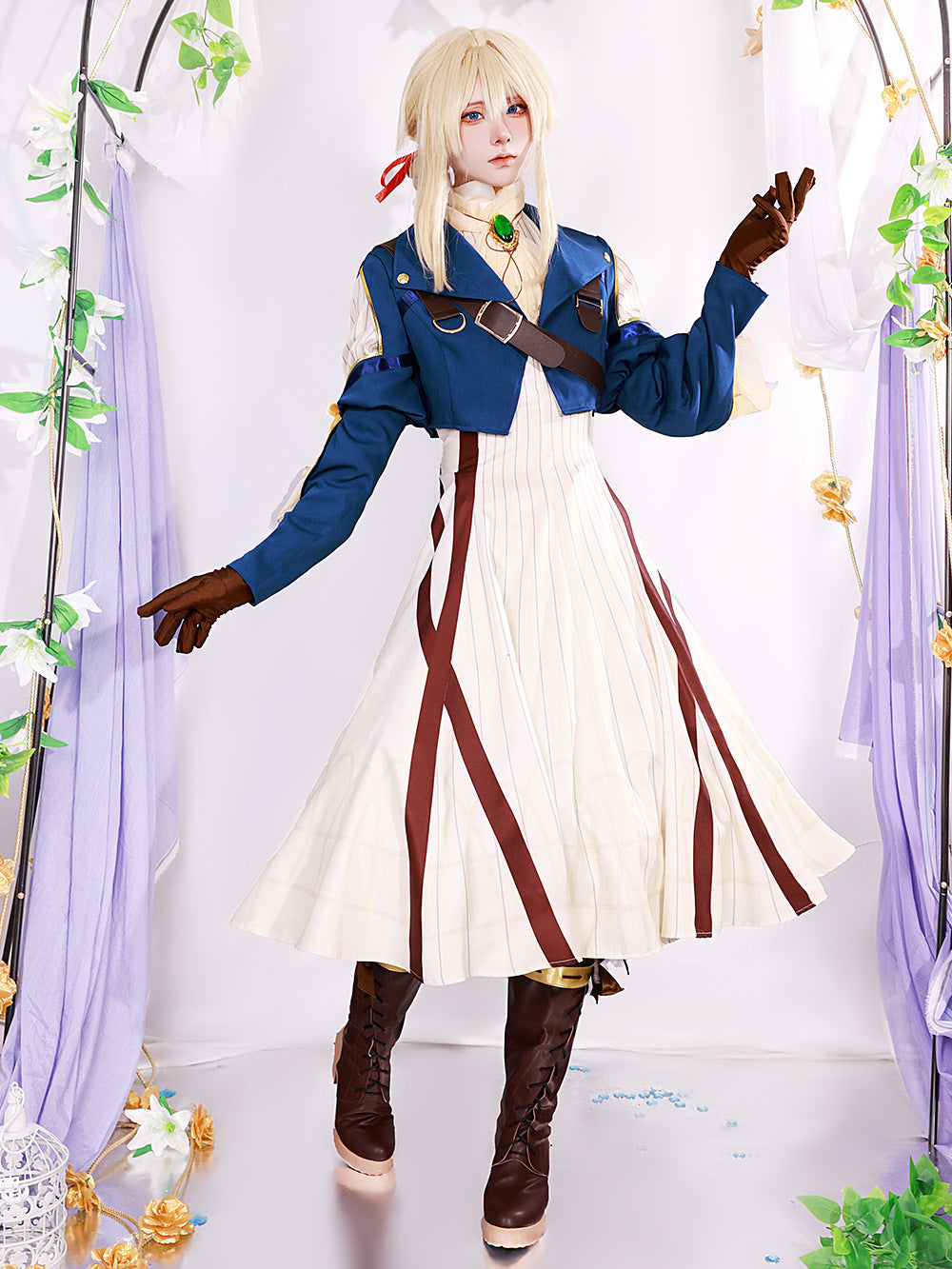 Violet Eternal Garden Violet cosplay costume game anime cosplay costume  C-suit matching shoes