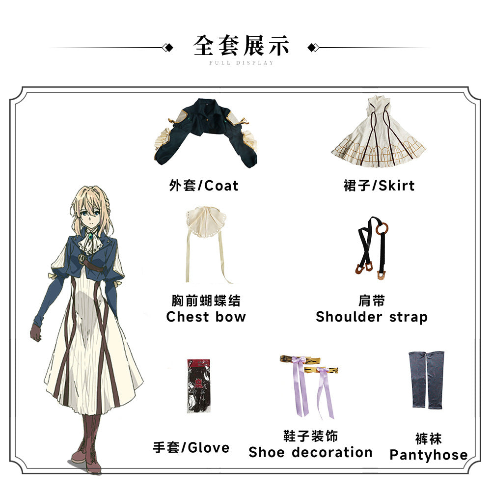 Violet Eternal Garden Violet Cosplay Game Anime Cosplay Costume Lolita C Server