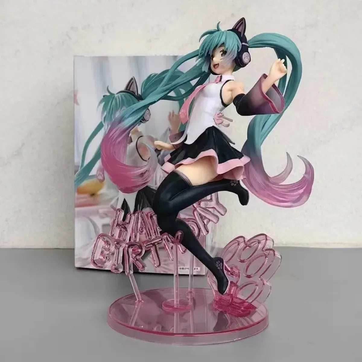 Adorable Anime Miku: Chibi Virtual Idol PVC Action Figure - Birthday Hatsune