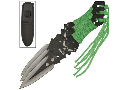 Virulence Three-Piece Throwing Knives