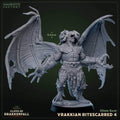 Vrakkian Ritescarred: Sculpt 4 (Male Winged Dragonborn Barbarian) - 