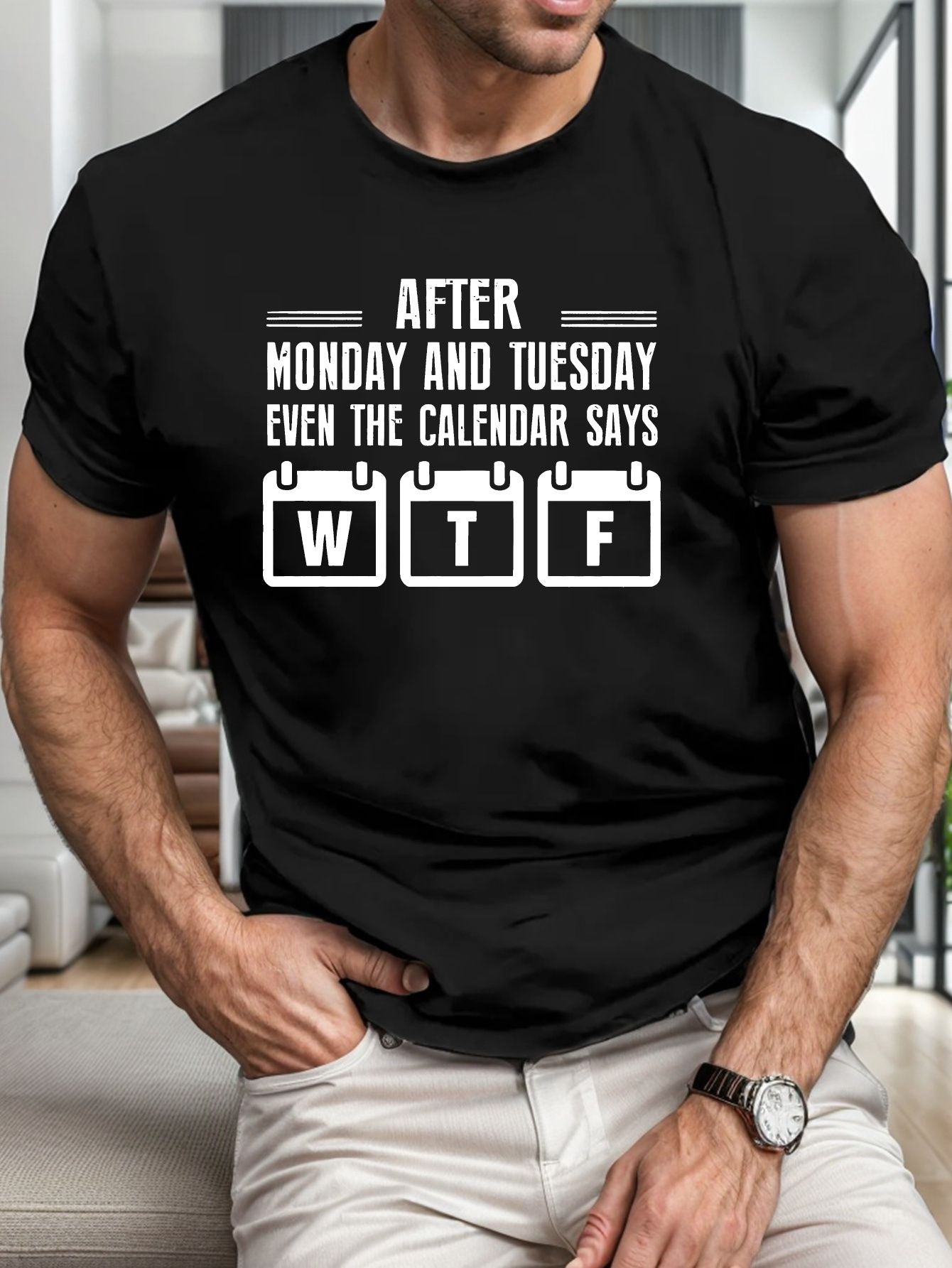 W.T.F funny t-shirt