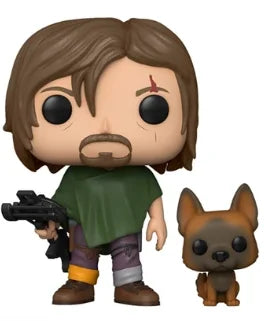 Walking Dead Daryl Dixon with Dog 1182# Limited Edition Vinyl Figure Toys