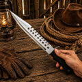 Walking Dead Negan Bowie Knife – Stainless Steel With Sheath
