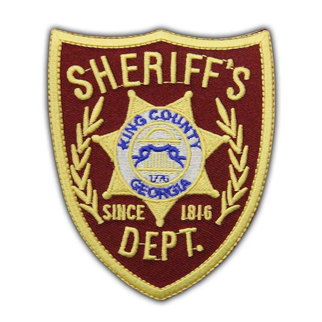 Walking Dead Sheriff's Dept. King County Georgia Patch - 