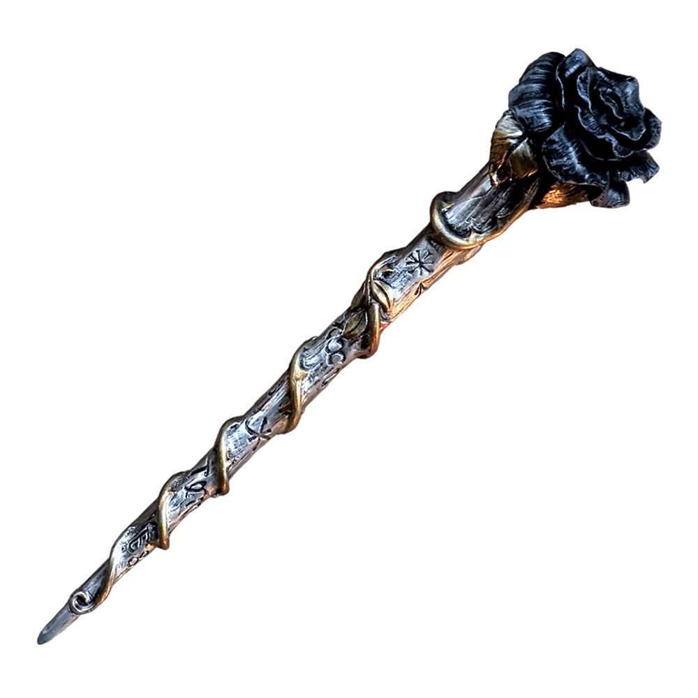 Alchemy Black Rose Wand - 