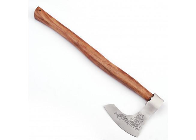 Warrior Shield Maiden Norse Viking Battle Axe | Plain Handle 