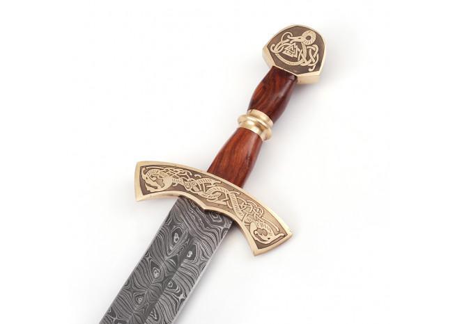 Warriors Call Damascus Steel Carolingian Viking Sword