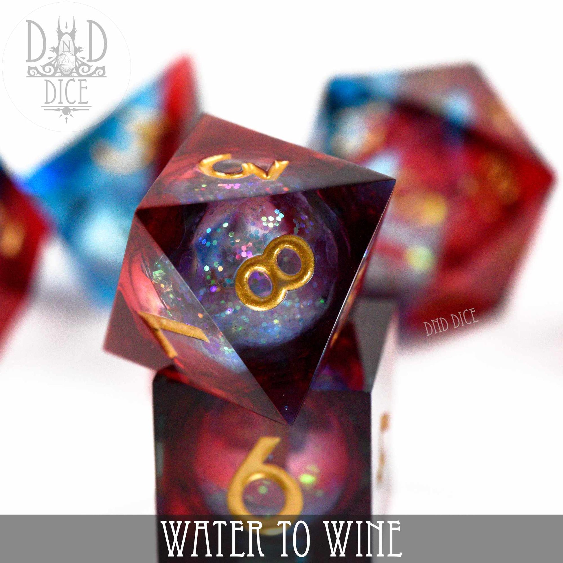 Water to Wine Liquid Core Dice Set