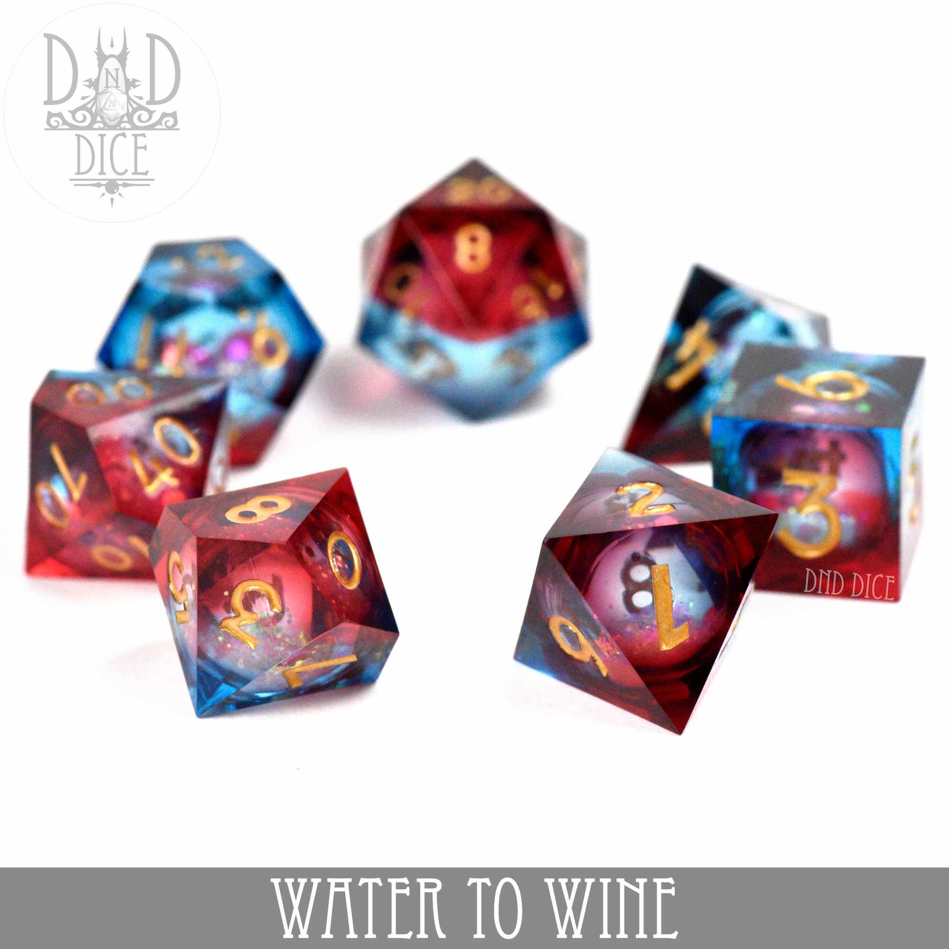 Water to Wine Liquid Core Dice Set