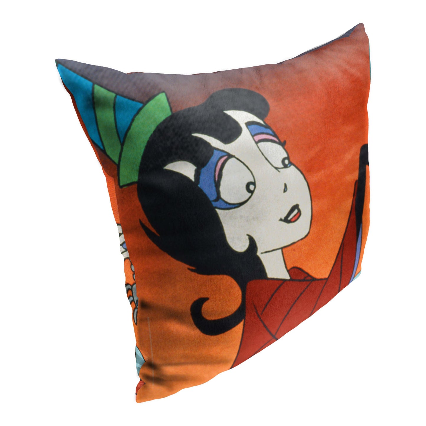 WB Beetlejuice Animated Creepy Lydia Printed Throw Pillow, 18"x18"