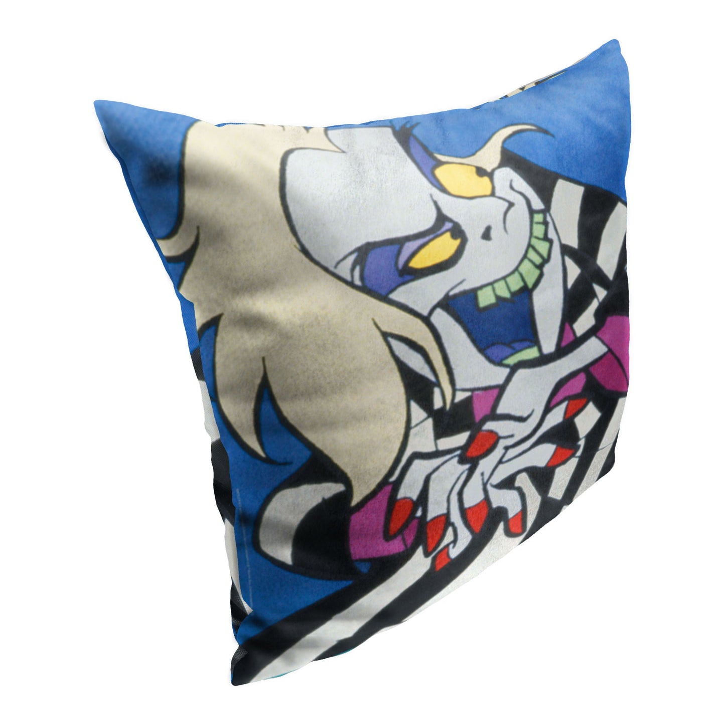 WB Beetlejuice Animated Scheming Beetle Printed Throw Pillow, 18"x18"