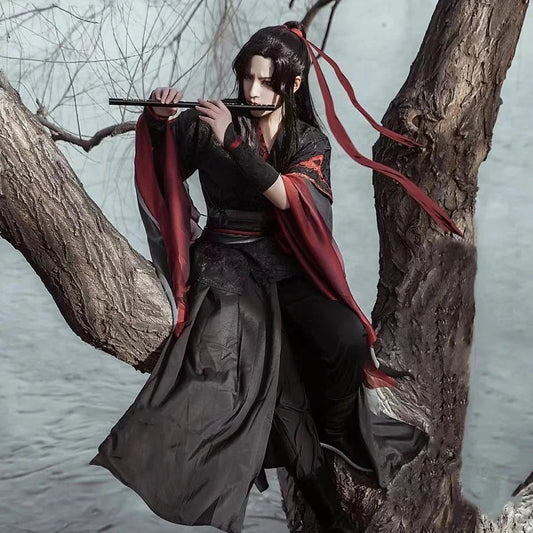 Wei Wuxian Cosplay Mo XuanYu Costume Anime Grandmaster Of Demonic Cultivation Cosplay Mo Dao Zu Shi Costume Men