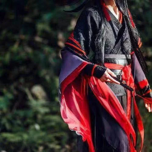 Wei Wuxian Cosplay Mo XuanYu Costume Anime Grandmaster Of Demonic Cultivation Cosplay Mo Dao Zu Shi Costume Men