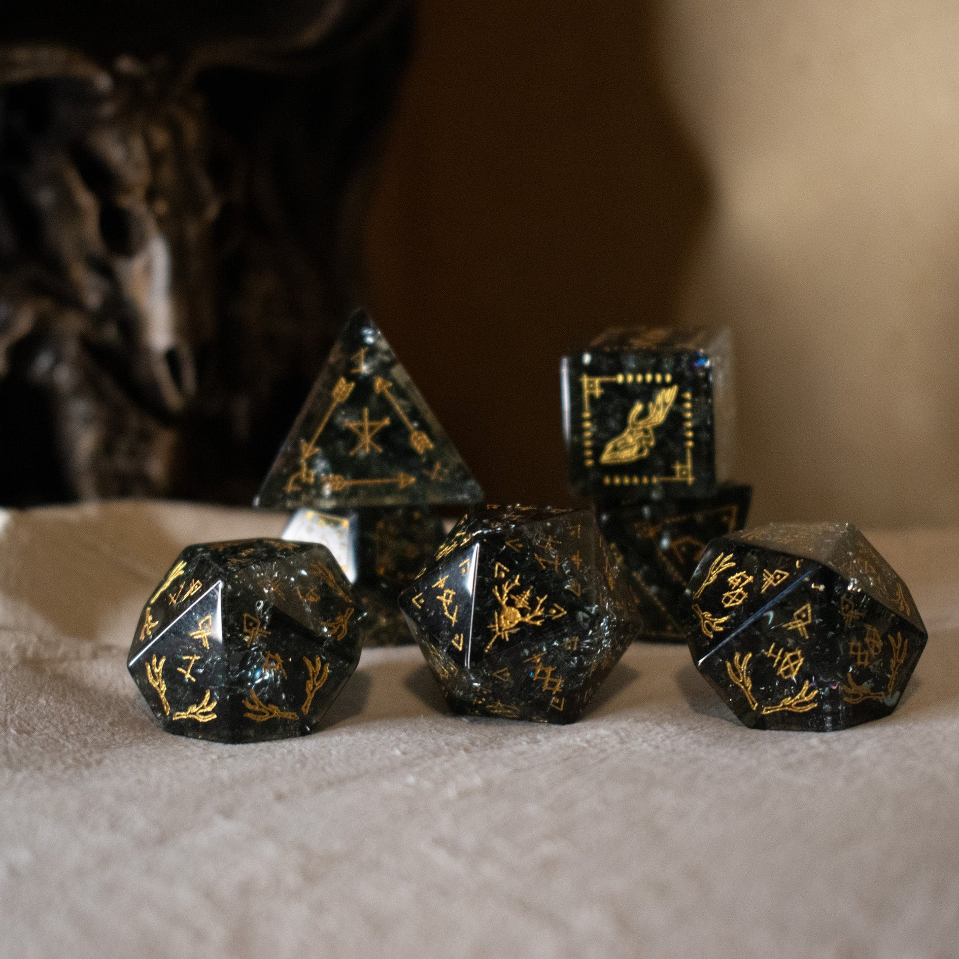 Wendigo Shattered Glass Dice Set