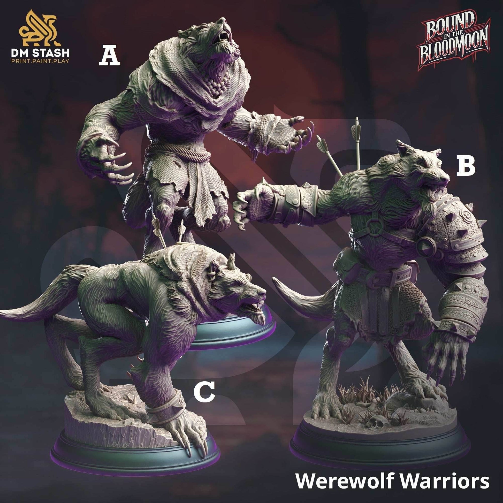 Werewolf Warriors - 32mm Scale / A