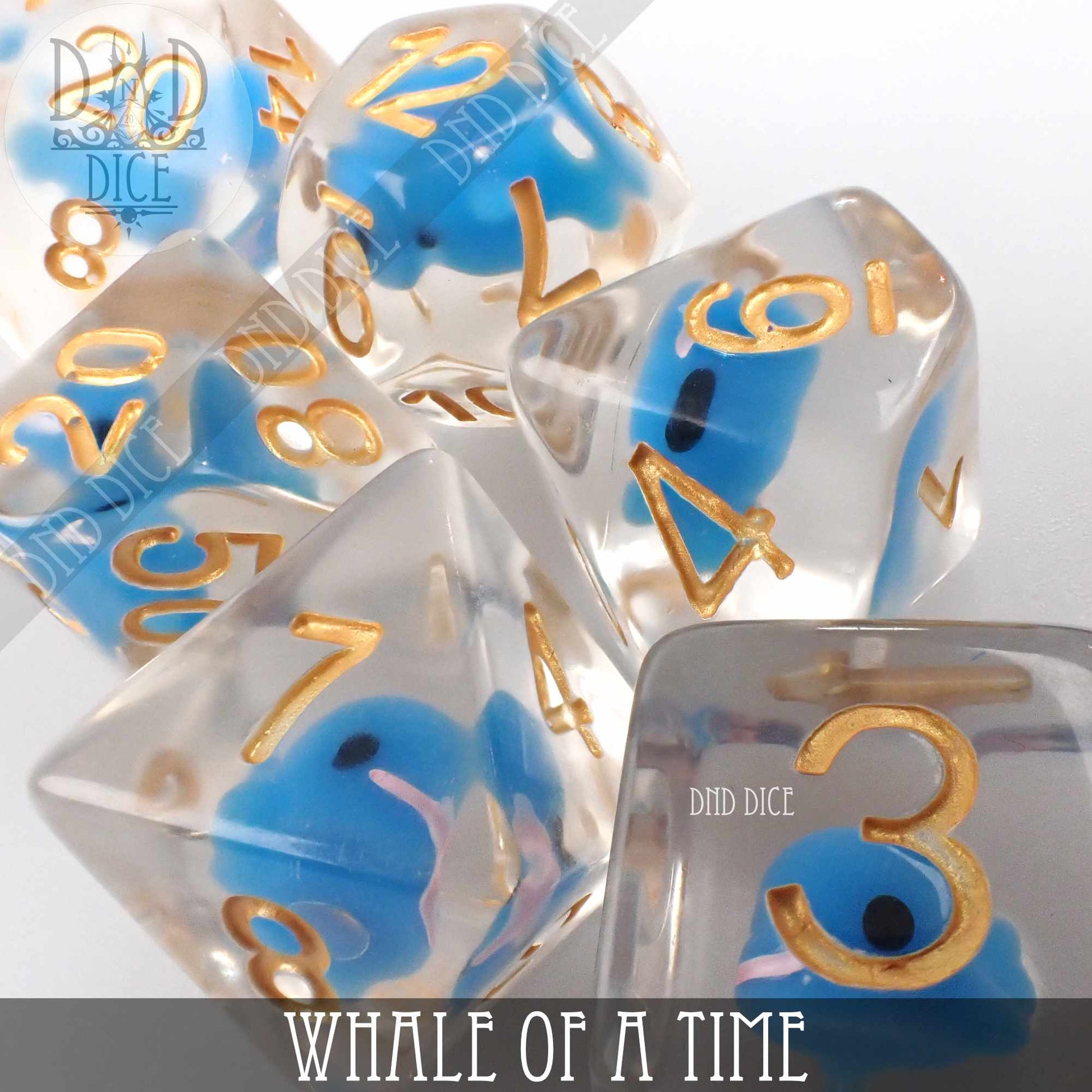 Whale of a Time Dice Set