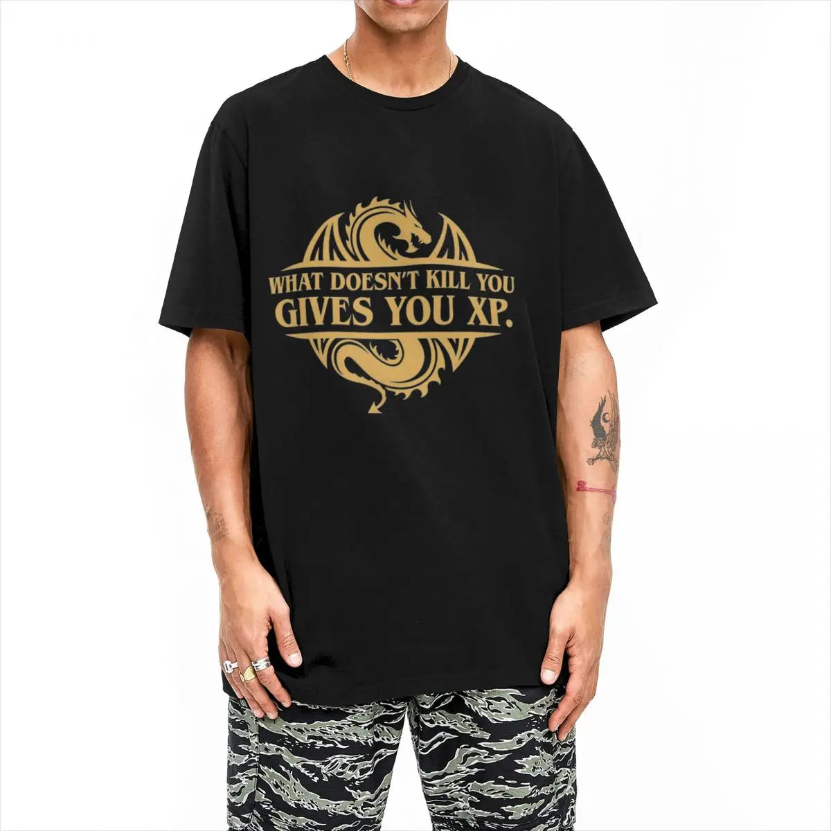 What Doesn't Kill You Gives You T-Shirt Unisex Dungeon and Dragon