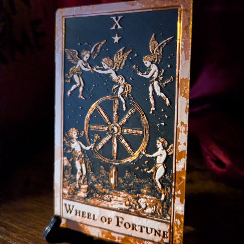 Wheel of Fortune Tarot Bookmark | Collector